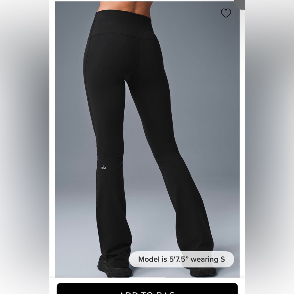 ALO YOGA 7/8 Bootcut leggings XS Sold